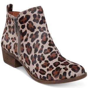 Lucky Brand | Basel Leopard Booties- 6.5